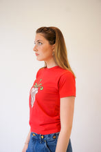 Load image into Gallery viewer, &#39;STRAWBERRY&#39; BABY TEE - RED

