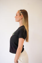 Load image into Gallery viewer, 'STRAWBERRY' BABY TEE - BLACK