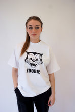 Load image into Gallery viewer, 'CAT' TEE - WHITE