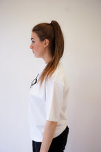 Load image into Gallery viewer, 'CAT' TEE - WHITE