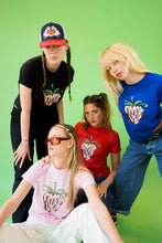 Load image into Gallery viewer, 'STRAWBERRY' BABY TEE - BLACK