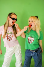 Load image into Gallery viewer, 'STRAWBERRY' BABY TEE - GREEN