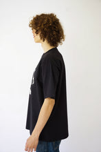 Load image into Gallery viewer, 'CAT' TEE - BLACK