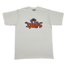 Load image into Gallery viewer, &#39;ZOOBIE&#39; LOGO TEE - WHITE
