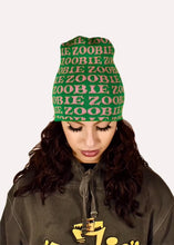 Load image into Gallery viewer, REPEAT LOGO BEANIE - GREEN/PINK
