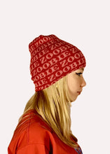 Load image into Gallery viewer, REPEAT LOGO BEANIE - RED/PINK
