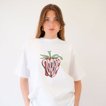Load image into Gallery viewer, &#39;STRAWBERRY&#39; TEE - WHITE
