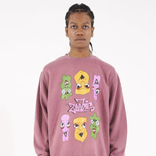 Load image into Gallery viewer, &#39;ZOOB-HEADS&#39; CREWNECK - MAROON
